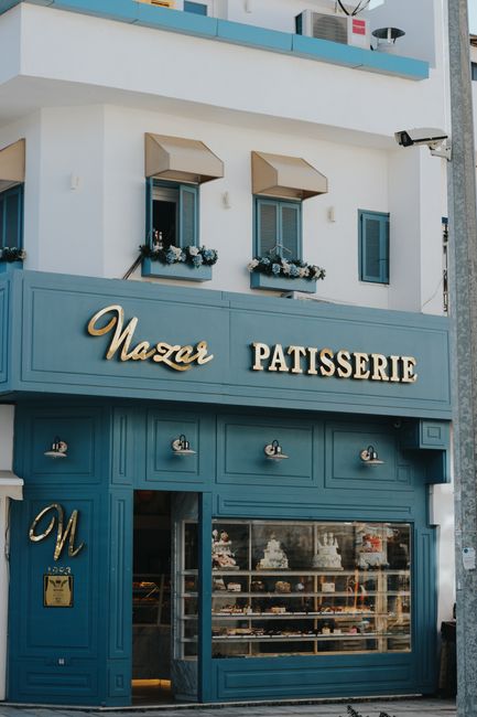 Exteriér pekárny na Nádražní ulici